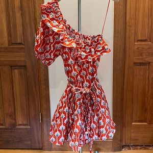 Rhode brand new!  Beautiful classic style Rhode one shoulder dress.